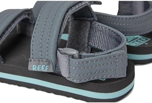 Reef ToddlerLittle Kid Ahi Convertible Sandal, Water Friendly, Adjustable Strap, GreyAquifer, 9