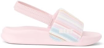 REEF Girls ToddlerLittle Kids One Slide Sandal Pale LilacWhite