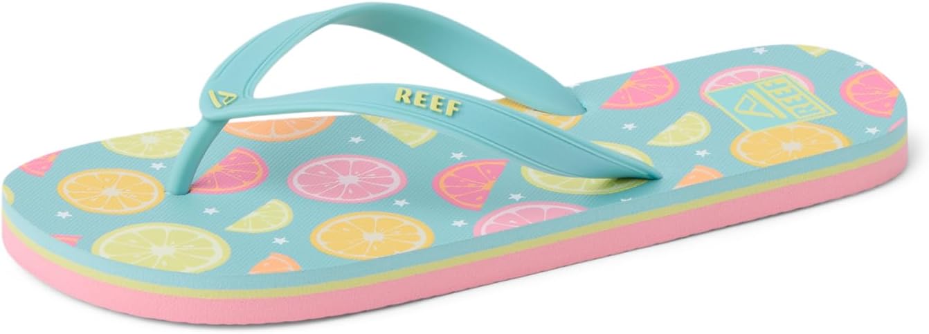 REEF girls Kids Seaside Prints Fruit Party