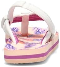 REEF Girls ToddlerLittle Kid Ahi Beach Flip Flop, Soft Cushion Footbed, Water Friendly Coral Pineapples
