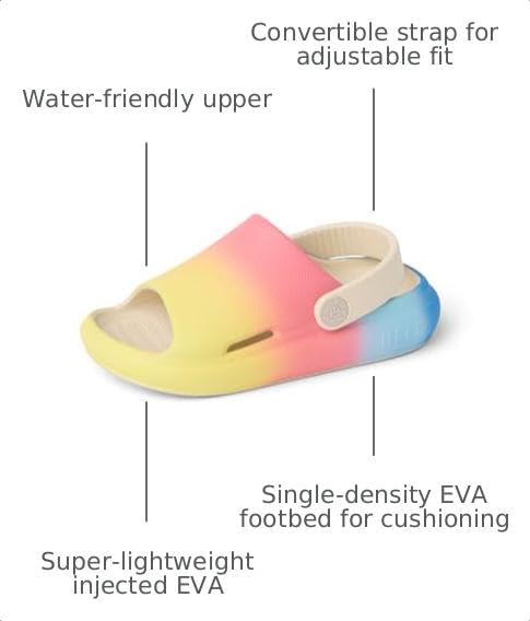 REEF Rio Slides (Little Kid) Blue Ombre