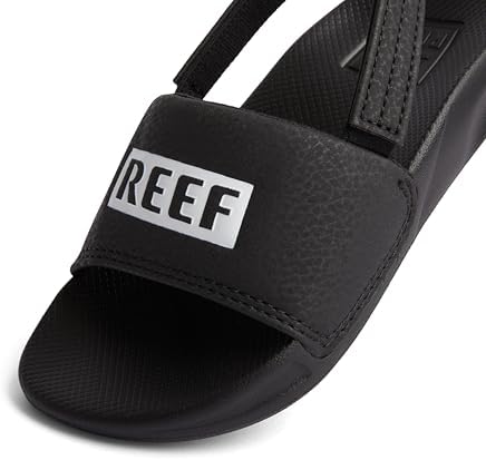 Reef Kids Little One Slide (InfantToddlerLittle Kid) Reef BlackWhite