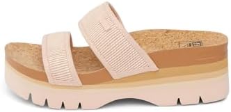 REEF Cushion Vista Higher Women's Platform Fashion Sandal, Arch Support, Ultra Soft Cushion Footbed Cameo Rose