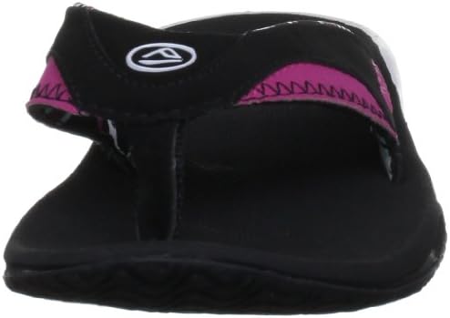 REEF Women's Fanning Bottle Opener Flip Flops Black Native