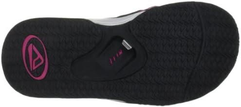 REEF Women's Fanning Bottle Opener Flip Flops Black Native
