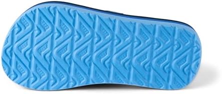 REEF Boys ToddlerLittle Kid Ahi Beach Flip Flop, Soft Cushion Footbed, Water Friendly Royal Stripe