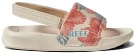 REEF Girls ToddlerLittle Kids One Slide Sandal Vintage Hawaiian