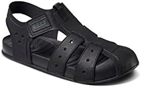 REEF Kids' Water Beachy Fisherman Sandals Black
