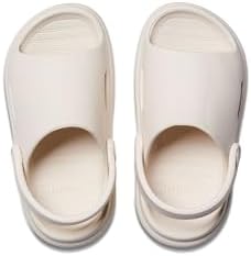 Reef ToddlerLittle Kid Rio Slide Sandal, Super Soft Molded EVA Footbed, Lightweight, Water Friendly, Backstrap, Whisper White, 9