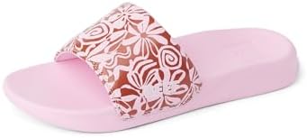Reef Girls Kids One Slide Sandal Pink Modern Floral