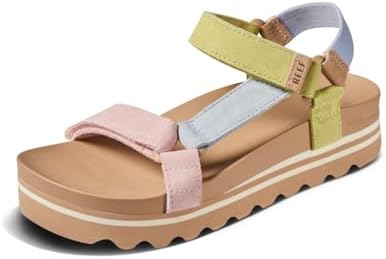 REEF Women's Cushion Rem Hi Platform Sandals Meringue