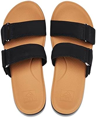 REEF Cushion Cloud Roa Womens Sandal Black-tan