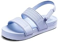 REEF Girls ToddlerLittle Kid Water Vista Platform Sandal, Water Friendly, Adjustable Strap Crystal
