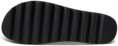 REEF Women's Vista Hi Energy Slide Sandal Black Transparent