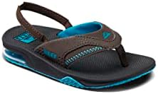 REEF Girls ToddlerLittle Kid Ahi Beach Flip Flop, Soft Cushion Footbed, Water Friendly Zebra