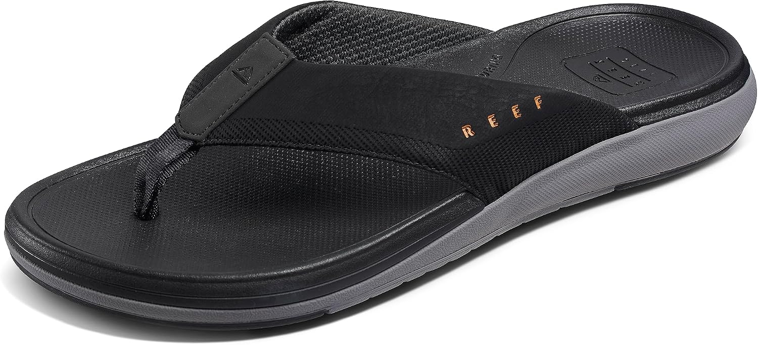 Reef Men's Cushion Norte Flip Flop Sandal Dark Grey