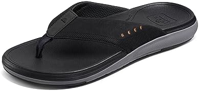 Reef Men's Cushion Norte Flip Flop Sandal Dark Grey