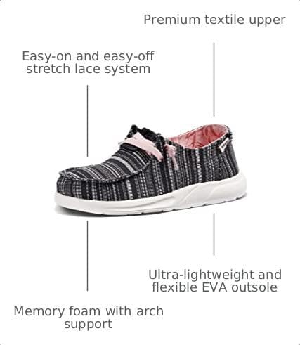 REEF Boys Cushion Coast Shoe Black Stripes