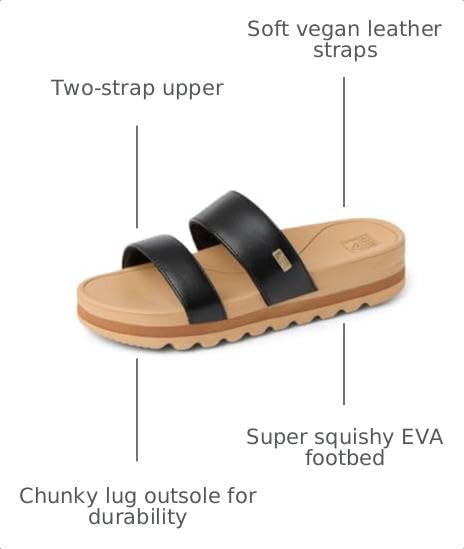 Reef Kids Vista Hi (Big Kid) BlackTan