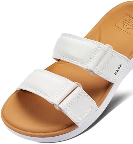 REEF Cushion Cloud Roa Womens Sandal White-tan