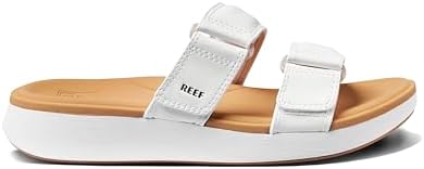 REEF Cushion Cloud Roa Womens Sandal White-tan