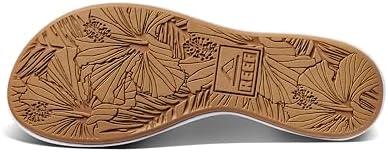 REEF Cushion Cloud Roa Womens Sandal White-tan