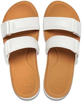 REEF Cushion Cloud Roa Womens Sandal White-tan