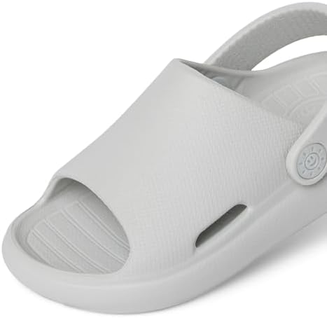 REEF Boys ToddlerLittle Kid Rio Slide Light Grey