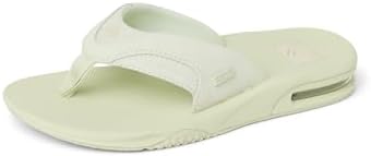 REEF Women's Fanning Bottle Opener Flip Flops Aloe Wash Suede