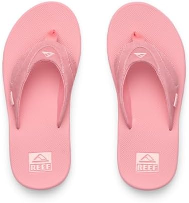 REEF Women's Fanning Bottle Opener Flip Flops Strawberry Suede