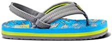 Reef Kids Fanning (Big Kid) Taupe-navy