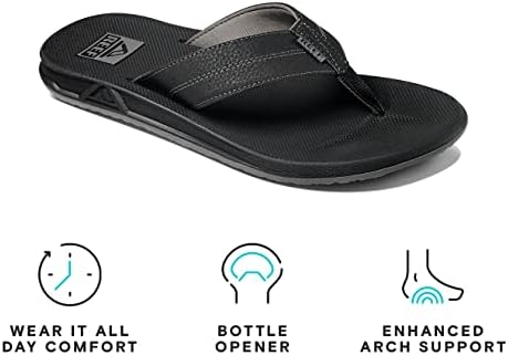 Reef Men’s Element TQT Flip Flop Black