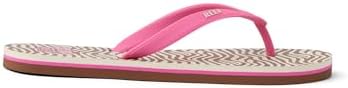 REEF girls Kids Seaside Prints PinkZebra Brown