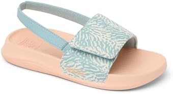 REEF Little Salty Girls Slide Blue Haze 9 C