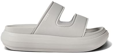 REEF Cushion Bondi 2 Bar Women's Slide Sandal, Lightweight and Supportive Footbed, Water Friendly Fog
