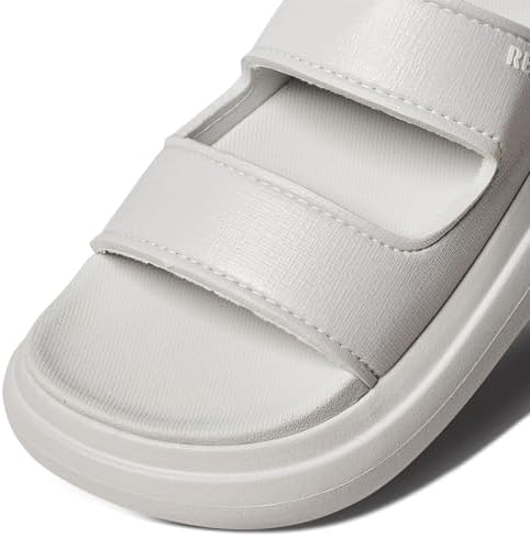 REEF Cushion Bondi 2 Bar Women's Slide Sandal, Lightweight and Supportive Footbed, Water Friendly Fog