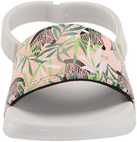 REEF Girls ToddlerLittle Kids One Slide Sandal Zebra