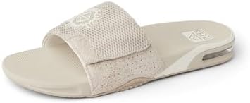 REEF Mens Fanning Slide | Bottle Opener Sandal Taupe Sun