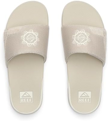 REEF Mens Fanning Slide | Bottle Opener Sandal Taupe Sun