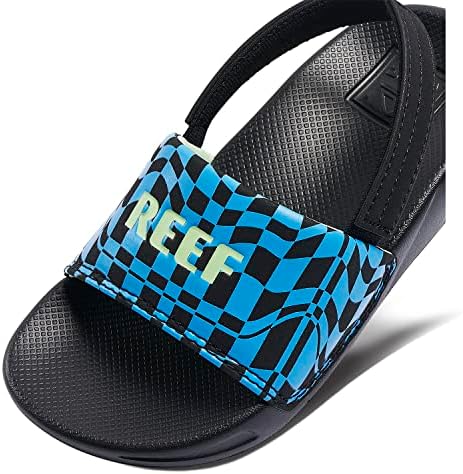 Reef Kids Little One Slide (InfantToddlerLittle Kid) Swell Checkers