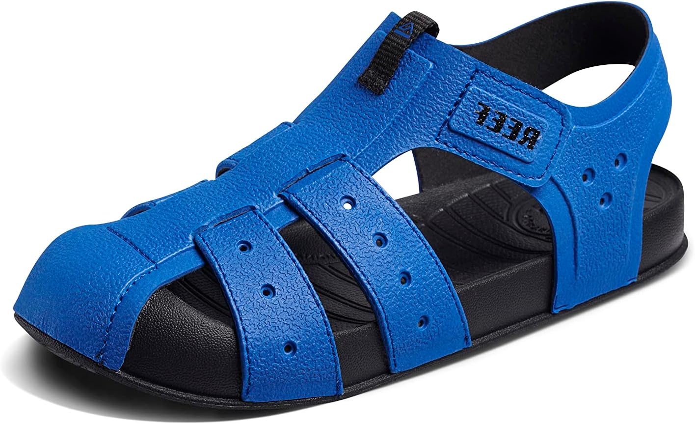 REEF Kids' Water Beachy Fisherman Sandals BlueBlack