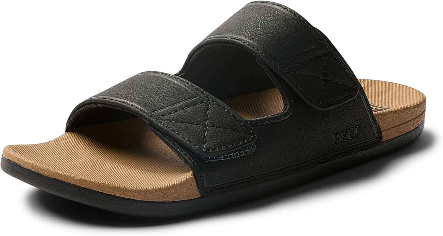 REEF mens Cushion Tradewind Sl Black-tan