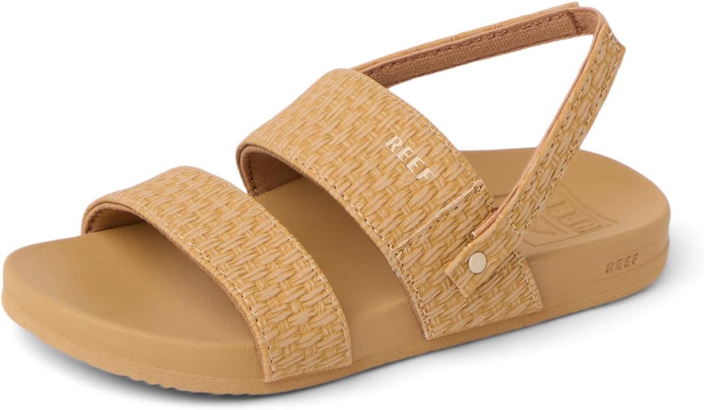 REEF Girls ToddlerLittle Kids Cushion Vista Sandal TanTan