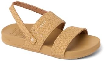 REEF Girls ToddlerLittle Kids Cushion Vista Sandal TanTan