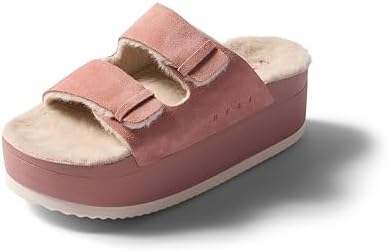 REEF Women's Ojai Ciara Platform Slides Cork