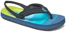 REEF Boys ToddlerLittle Kid Ahi Beach Flip Flop, Soft Cushion Footbed, Water Friendly Aqua-green23