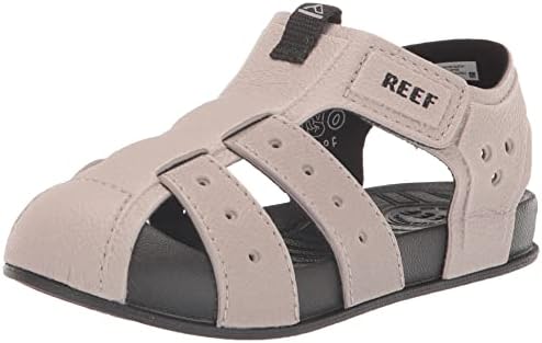 REEF Kids' Water Beachy Fisherman Sandals BlackTaupe