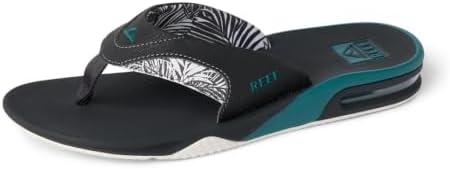 REEF Mens Sandals, Fanning GreyPalmSpruce
