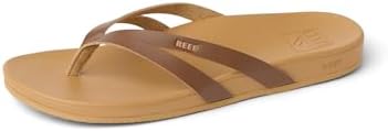 REEF Women's Sandals Cushion Spring Joy Flip Flops Chocolate
