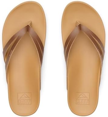 REEF Women's Sandals Cushion Spring Joy Flip Flops Chocolate